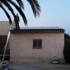 Installation of solar panels in Draguignan