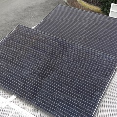 Installation of solar panels in Fr�jus